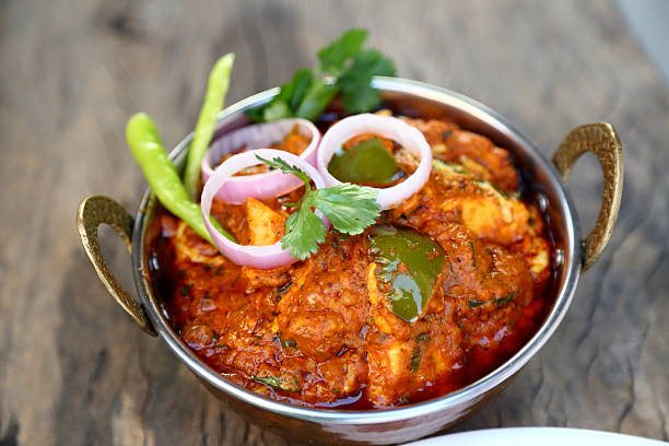 istock Butter chicken curry or Indian style cottage cheese curry 505592362