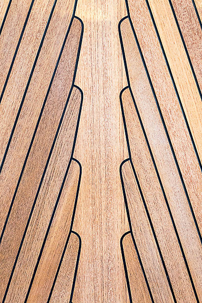Teak wood on boat, texture Teak wood on boat, texture deck stock pictures, royalty-free photos & images