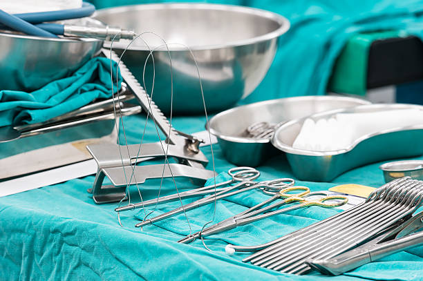 istock surgical instruments for open heart surgery 505598579