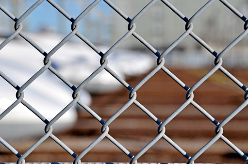 rail yard security fence