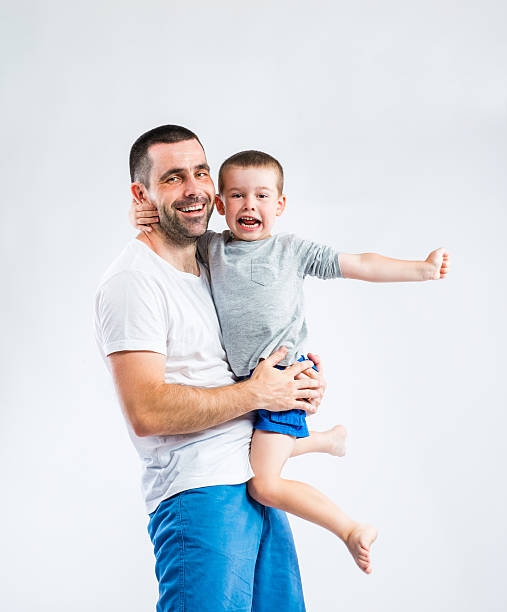 istock Happy father with his son 505601664