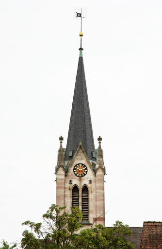 Spitalkirche in Schwabach city, Bavaria, Germany.