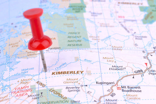 istock Map of the Kimberley 505601885