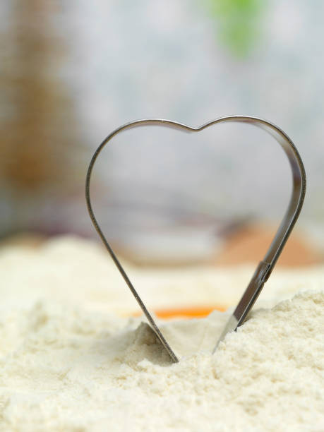 istock Metal heart gingerbread 505602427