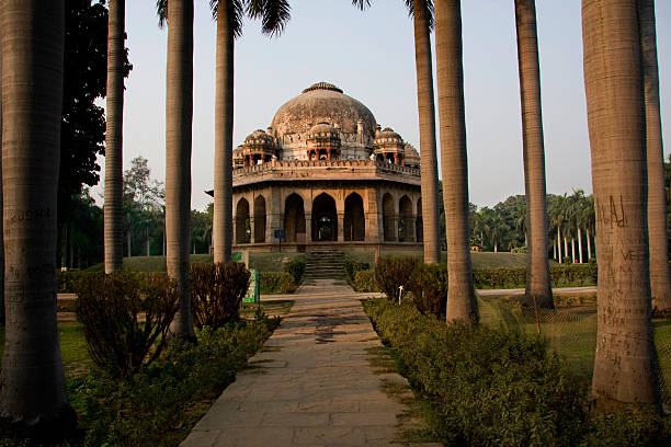Muhammad Shah Sayyid tomb in Delhi Lodi Gardens Muhammad Shah Sayyid tomb  lodi gardens stock pictures, royalty-free photos & images
