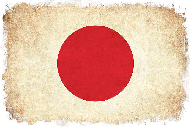 istock Japan grunge flag illustration of asian country 505603042