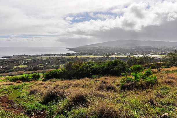 istock View of Hanga Roa on Easter Island, Chile 505604166