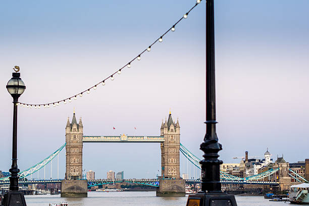 istock Tower Bridge : London skyline seen from the River Thames 505604497