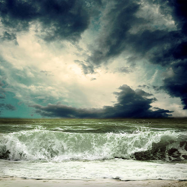 istock View of storm seascape 505604543