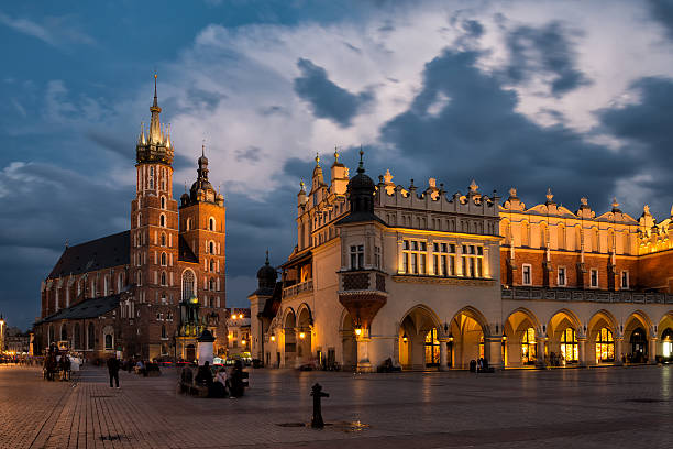 istock Mainsquare in Krakow 505604853