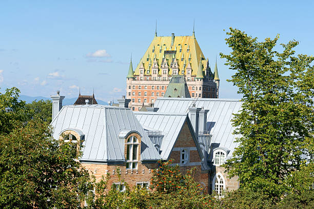 istock Roofs of Quebec City in Canada 505617023