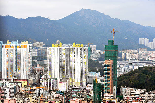 Estate in Hong Kong stock photo