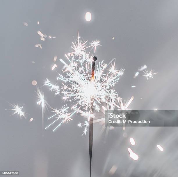Party Sparkler Bengal Fire Stock Photo - Download Image Now - Sparkler - Firework, Abstract, Activity