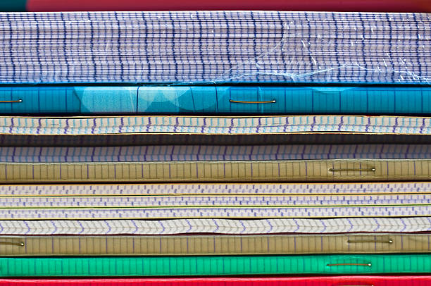 Pile of notebooks background