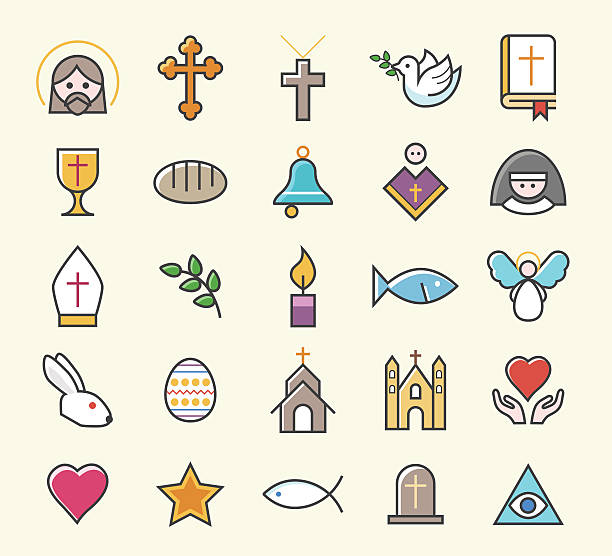 ilustraciones, imágenes clip art, dibujos animados e iconos de stock de christian iconos. - candle human hand candlelight symbols of peace