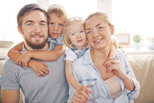 istock Family of four 505621502