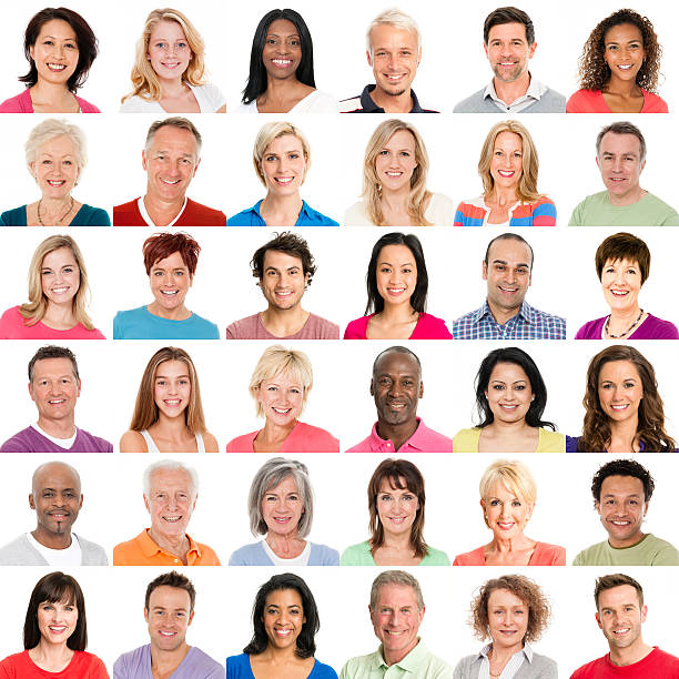 Diverse People Smiling