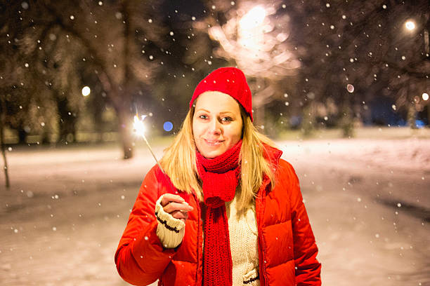 istock woman in the snow 505623054