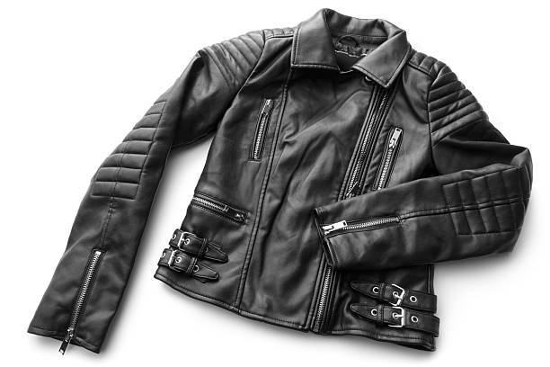 Clothes: Leather Jacket http://www.stefstef.nl/banners2/fashion.jpg blazer jacket photos stock pictures, royalty-free photos & images