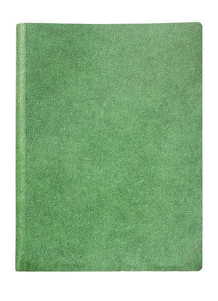 istock Green cover of notebook 505624233