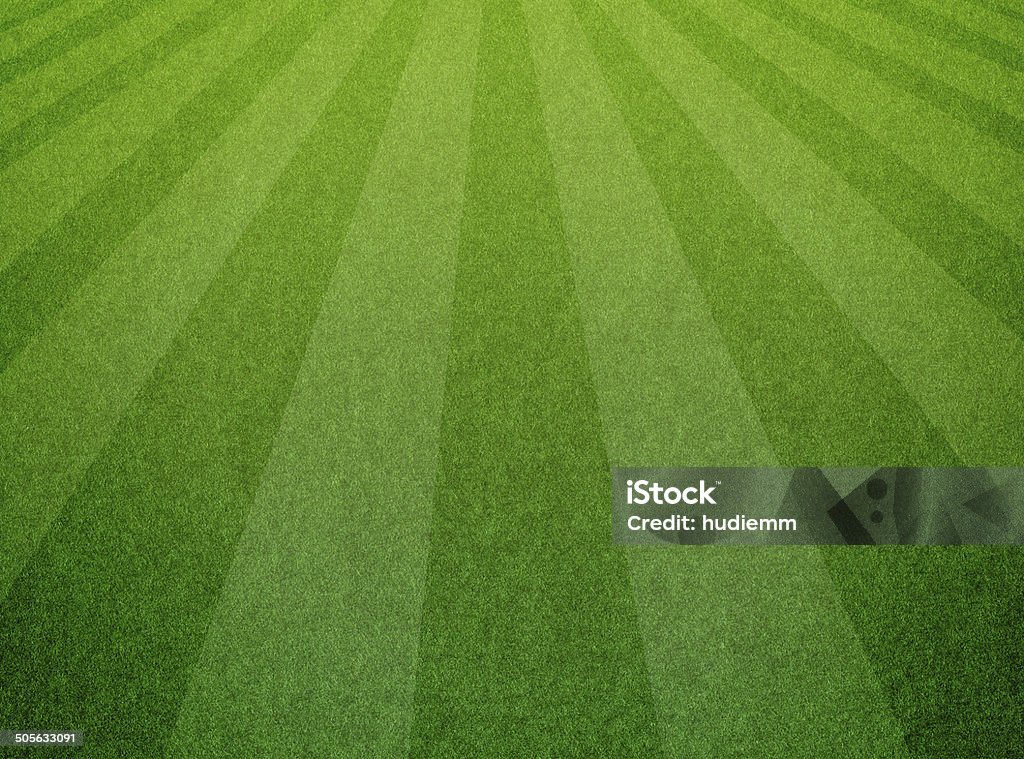 Fondo de campo de fútbol verde hierba - Foto de stock de Fútbol libre de derechos