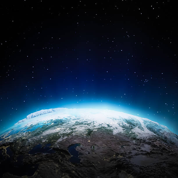 istock Central Asia lights at night 505638233