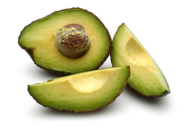 istock Whole, Half and quarter slice avocados 505638952