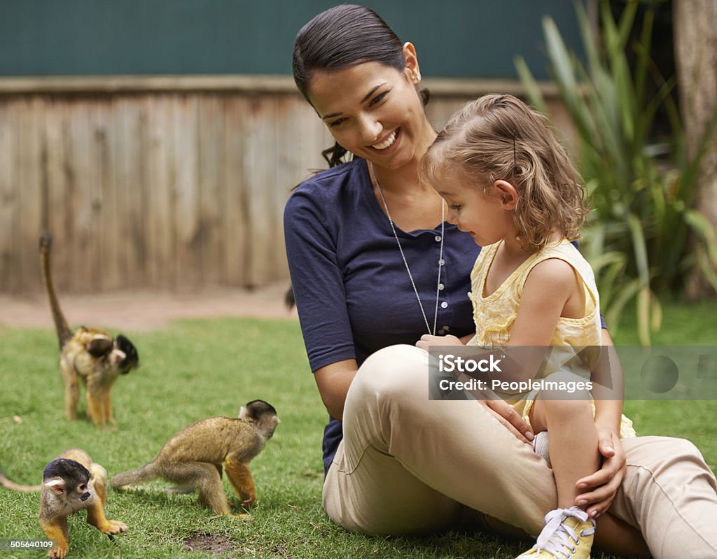 Teaching Her The Importance Of Animal Conservation Stock Photo - Download  Image Now - Animal, Child, Exoticism - iStock