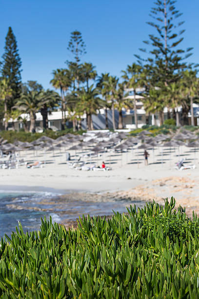 istock View of a azzure water and Nissi beach. 505642902