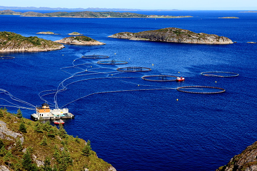 Aerial view. Norway
