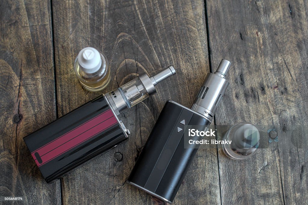 Erweiterte persönliche vaporizer oder e-cigarette - Lizenzfrei Abschied Stock-Foto