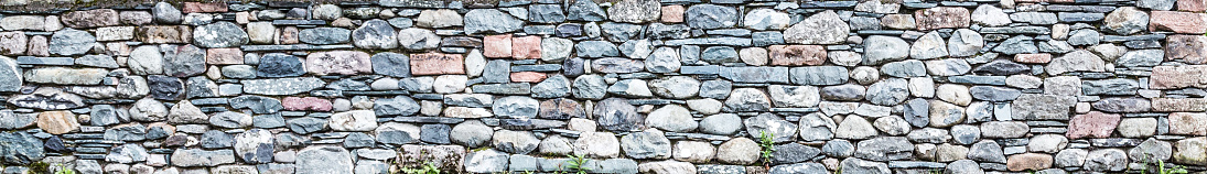 Colourful Stone Wall