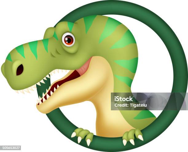 Personagem De Dinossauro - Arte vetorial de stock e mais imagens de Animal - Animal, Animal selvagem, Arcaico