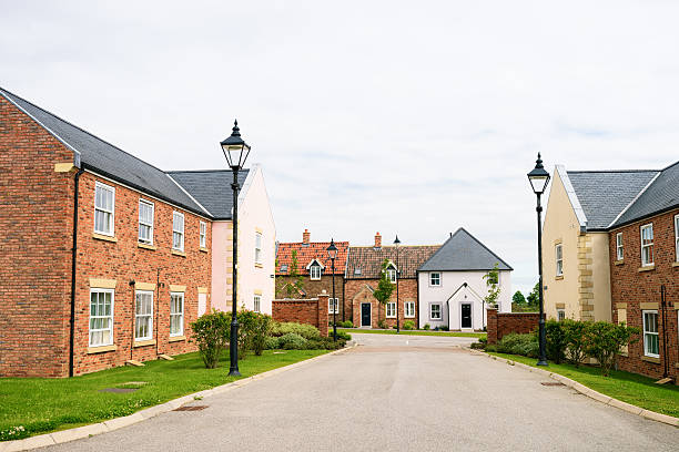 istock Contemporary British Housing Estate 505653637