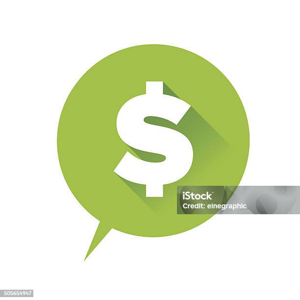 Money Icon Dollar Sign Green Stock Illustration - Download Image Now - Dollar Sign, Tax, Sign