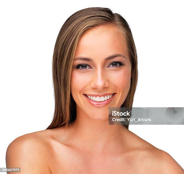Naturally Radiant Beauty Stock Photo - Download Image Now - 20-24 Years, 20-29 Years, Adult