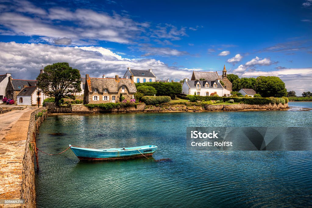 Saint-Cado, Brittany From Saint-Cado, Brittany Brittany - France Stock Photo