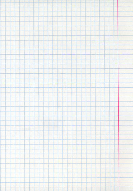 Detailed blank math paper sheet Detailed blank math paper sheet texture with margins. math paper stock pictures, royalty-free photos & images