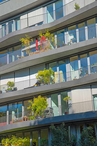 istock Facade of a modern building 505670460