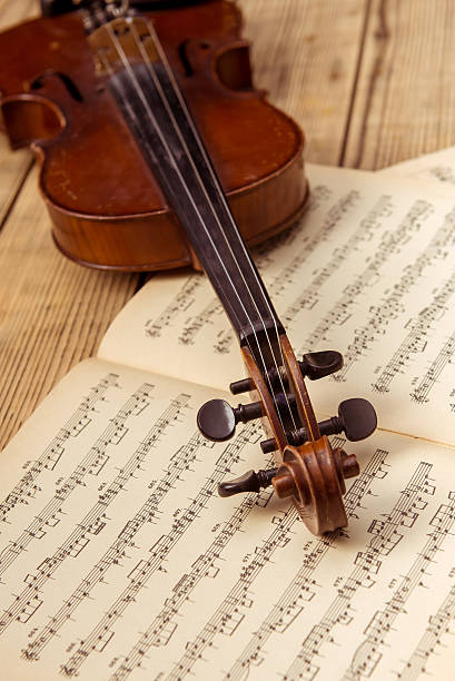 istock Music instrument violin 505671362