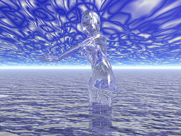 istock transparent figure in water 505673512