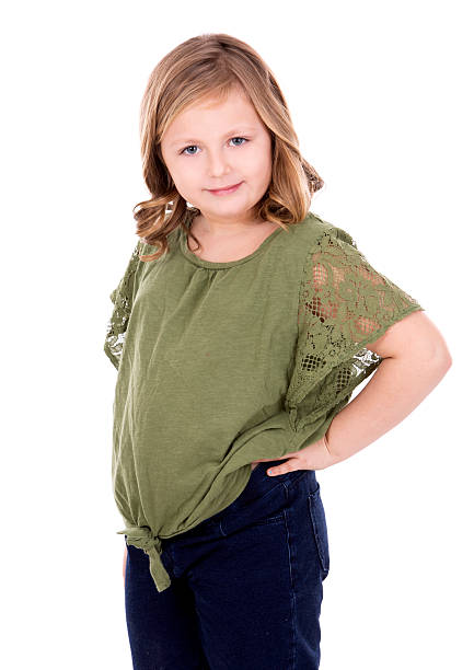 istock casual girl on white background 505674866