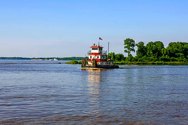 istock Mississippi river ditch boat 505683828