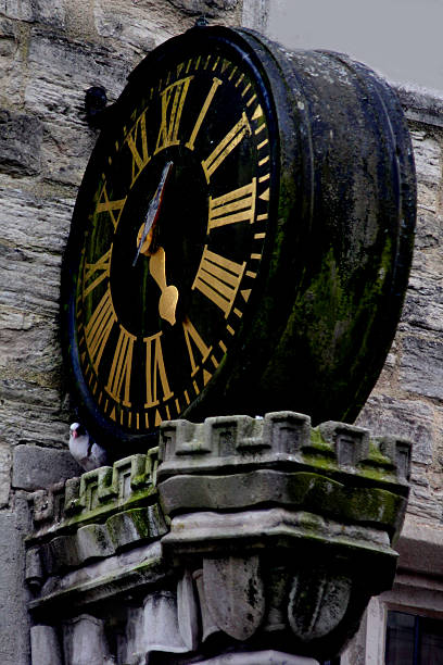 Clockface Old Clockface Dorchester Dorset England dorchester on thames stock pictures, royalty-free photos & images