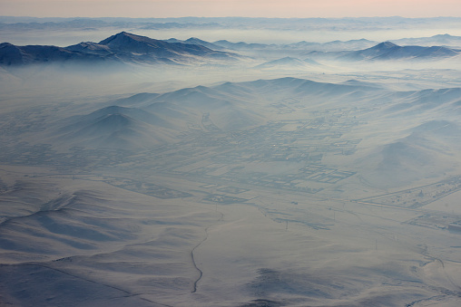 Mongolian Mountain Range Stock Photo Download Image Now Aerial View Mongolian Mountain Range Stock Photo Download Image Now Aerial View
