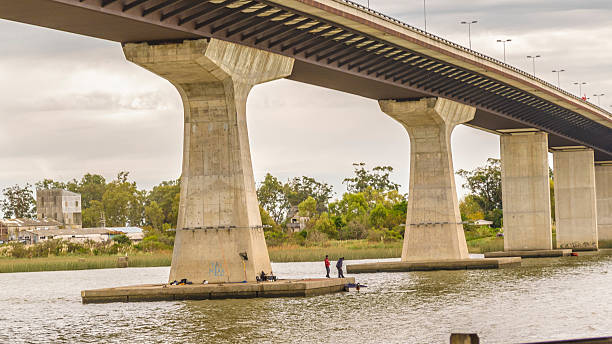 istock Bridge over Santa Lucia River in Montevideo Uruguay 505688402