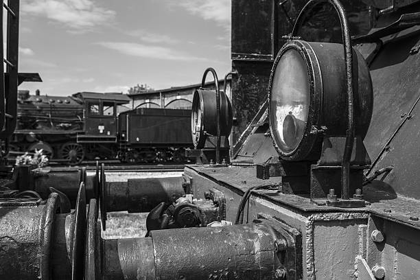 istock The old steam locomotive 505688432