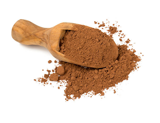 istock cocoa powder in a scoop isolated on white 505688740