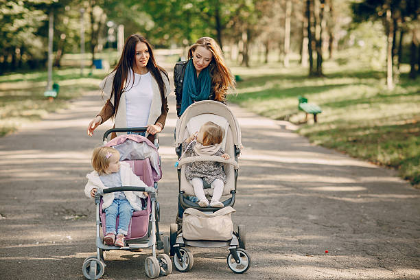 istock Family walk in the park 505689992