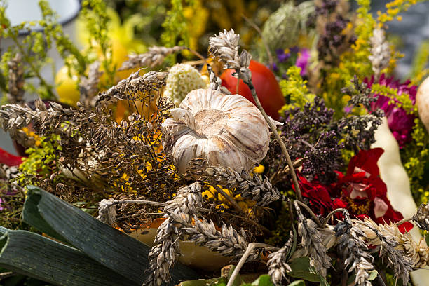 istock bouquets of flowers and herbs 505690680